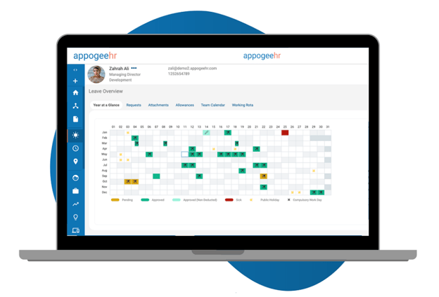 Online leave management software