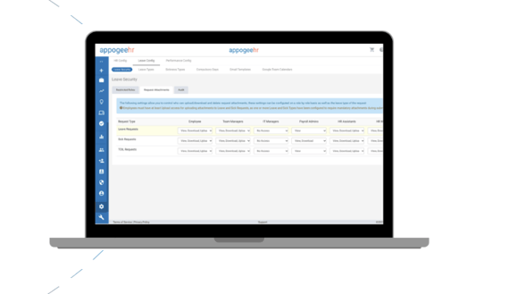 configurable sickness and leave management hr software