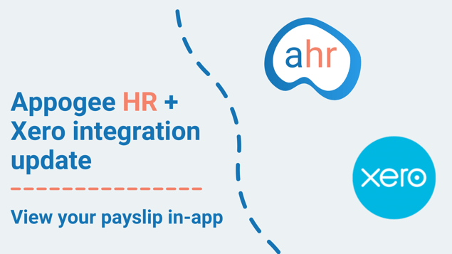 View xero payslips in appogee hr